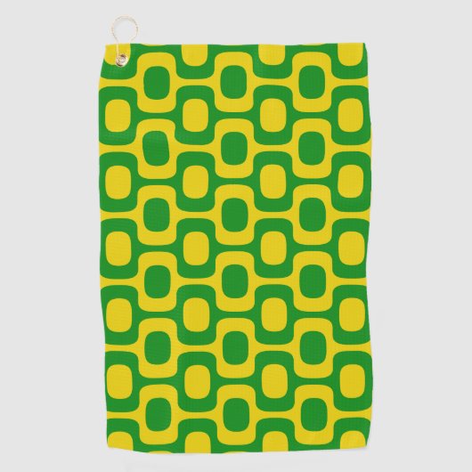 Serviette De Golf Ipanema Sidewalk Pattern, Beach Pattern, Brazil (Devant)