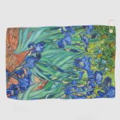 Serviette De Golf Irises par Van Gogh (Horizontal)