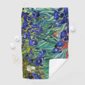 Serviette De Golf Irises par Vincent van Gogh (En situation)