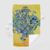 Serviette De Golf Irises Vincent van Gogh (En situation)