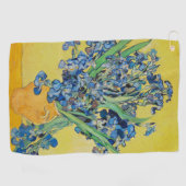 Serviette De Golf Irises Vincent van Gogh (Horizontal)