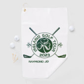 Serviette De Golf Irish Golf Ireland Golf Tour (En situation)