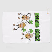 Serviette De Golf Irlande Rocks (Horizontal)