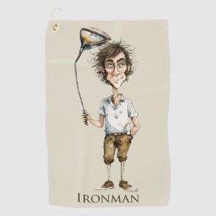 Serviette De Golf Ironman Golfer