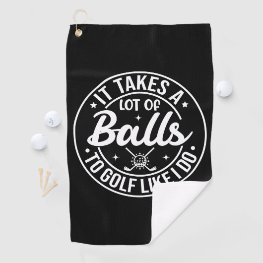 Serviette De Golf It Takes (En situation)