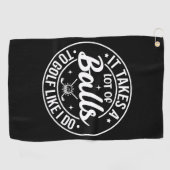 Serviette De Golf It Takes (Horizontal)