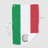 Serviette De Golf Italie (En situation)