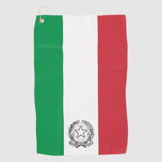 Serviette De Golf Italie (Devant)