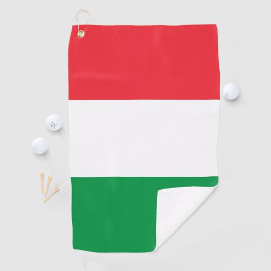 Serviette De Golf Italie (En situation)