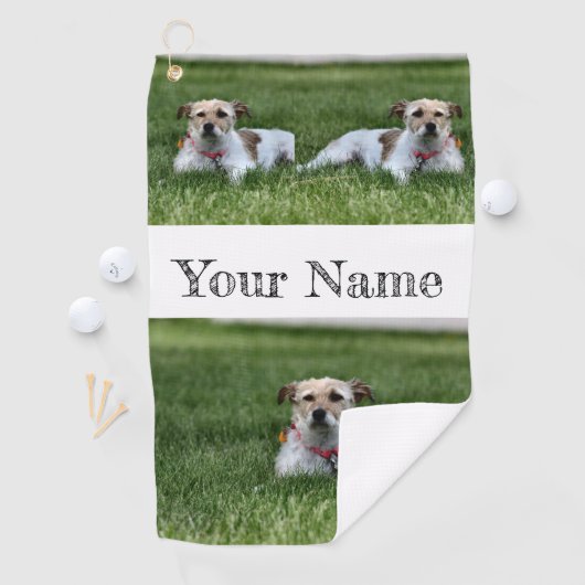 Serviette De Golf Jack (En situation)