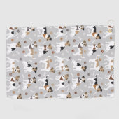 Serviette De Golf Jack Russell Terrier Paws and Bones Golf Towne (Horizontal)