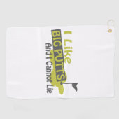 Serviette De Golf J'aime Big Putts Golf Humour (Horizontal)
