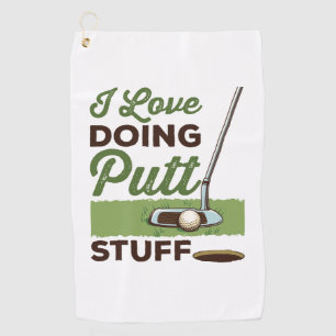 Serviette De Golf J'Aime Faire Putt Stuff Funny Golf Putting