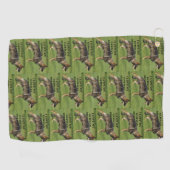Serviette De Golf J'aime mon berger allemand de sable (Horizontal)