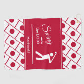 Serviette De Golf JAPON chrétien personnalisé (Horizontal)