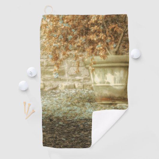 Serviette De Golf Jardin d'automne rustique (En situation)