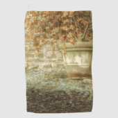 Serviette De Golf Jardin d'automne rustique (Devant)