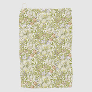 Serviette De Golf Jardin de lys doré classique de William Morris