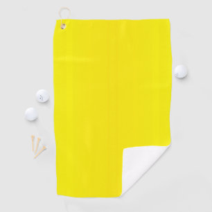 Serviette De Golf Jaune Ensoleillé