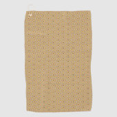 Serviette De Golf Jaune et rose (Devant)