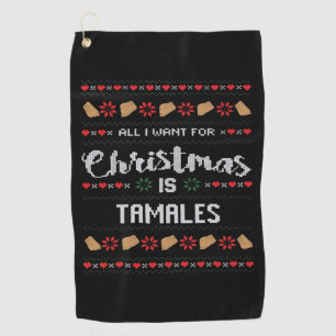 Serviette De Golf Je Veux Juste Cuire Des Stups Et Regarder Noël