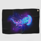 Serviette De Golf Jellyfish éclatante couleur (Horizontal)