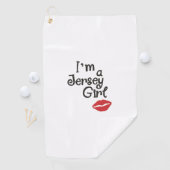 Serviette de golf Jersey Girl (En situation)