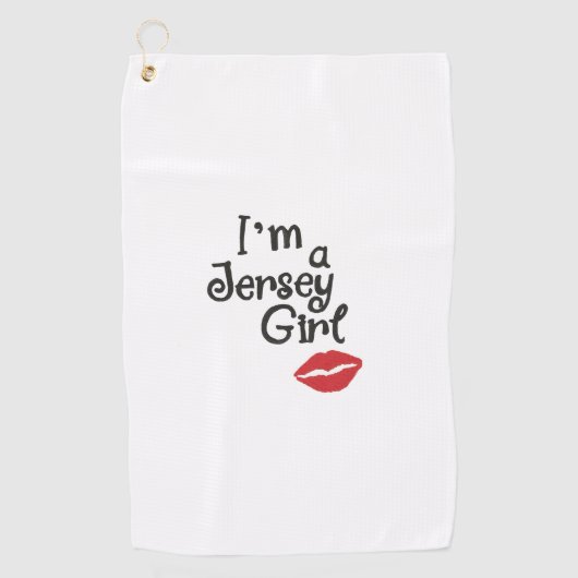 Serviette de golf Jersey Girl (Devant)