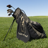 Serviette De Golf Jésus Berger (Vert)