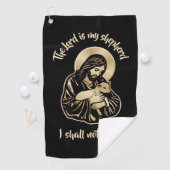 Serviette De Golf Jesus Caring Shepherd (En situation)