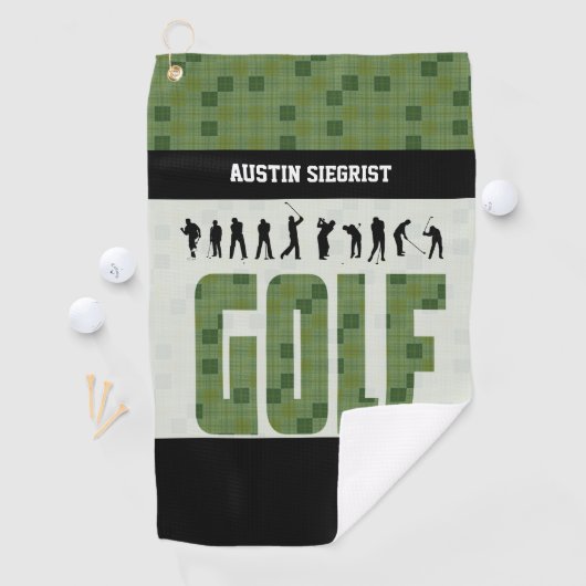 Serviette De Golf Jeu golf (En situation)