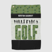 Serviette De Golf Jeu golf (Devant)