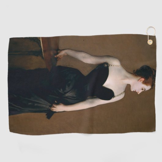 Serviette De Golf John Singer Sargent Madame X Classic Portrait (Horizontal)