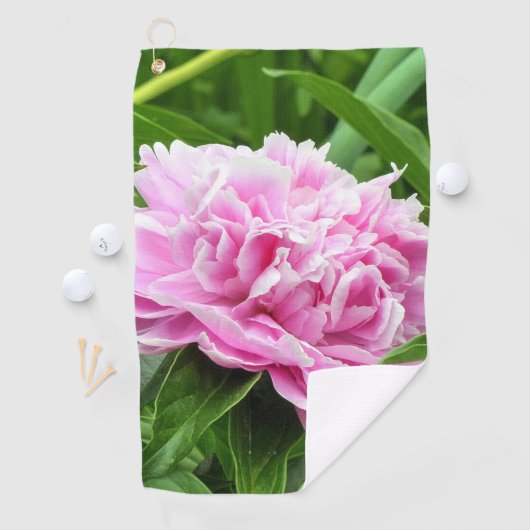 Serviette De Golf Joli Peony Rose (En situation)