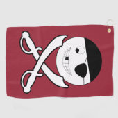 Serviette De Golf Jolly roger convivial (Horizontal)