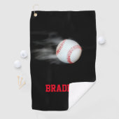 Serviette De Golf Joueur Personnalisé De L'Équipe De Ball (En situation)