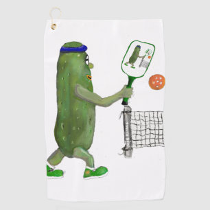 Serviette De Golf Joueurs de Pickleball Camano Stanwood