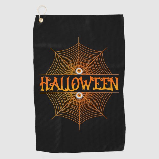 Serviette De Golf Jour d'Halloween (Devant)