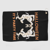 Serviette De Golf Jour d'Halloween (Horizontal)