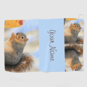 Serviette De Golf Jours de furball (Horizontal)
