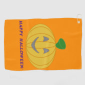 Serviette De Golf Joyeux Halloween (Horizontal)