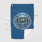 Serviette De Golf Juge-avocat général JAG (En situation)