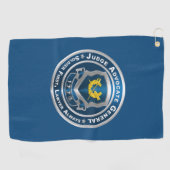 Serviette De Golf Juge-avocat général JAG (Horizontal)