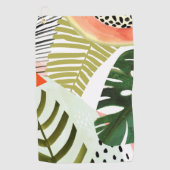 Serviette De Golf Jungle battre la végétation tropicale (Devant)