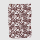 Serviette De Golf Jungle Skulls Golf Towne (Devant)