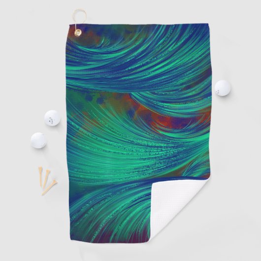 Serviette De Golf Jungle toxique (En situation)