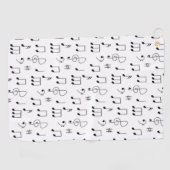 Serviette De Golf Juste noté (Horizontal)