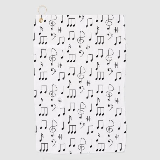 Serviette De Golf Juste noté (Devant)