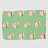 Serviette De Golf Juste Peachy (Horizontal)