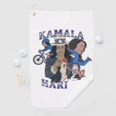 Serviette De Golf Kamala Harris Bootleg Rap (En situation)